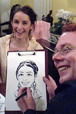 Caricaturists for Christmas Events
