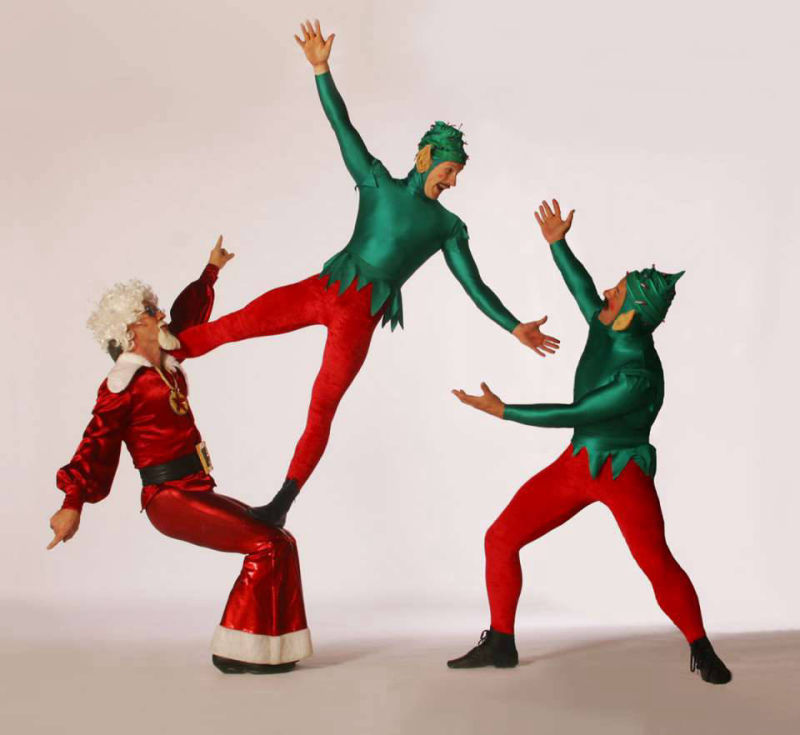 Elf & Santa Acrobats