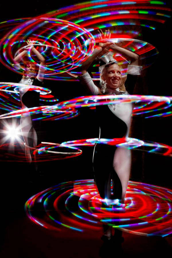 Glow LED Light Juggling Act