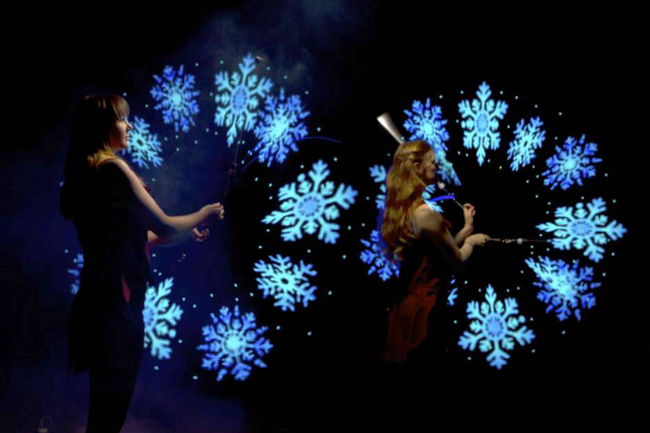 Glow LED Light Juggling Act