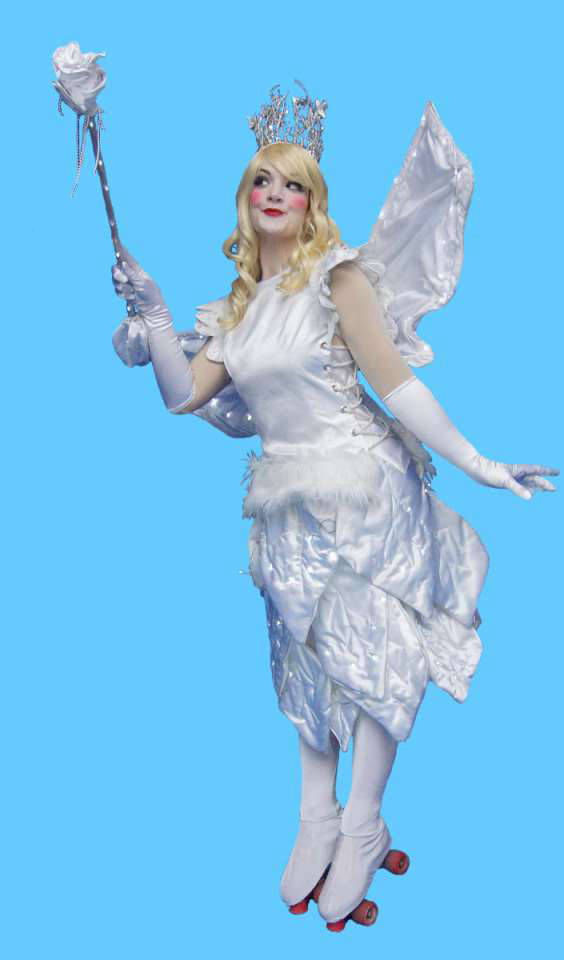 Snow Fairy Roller Skater