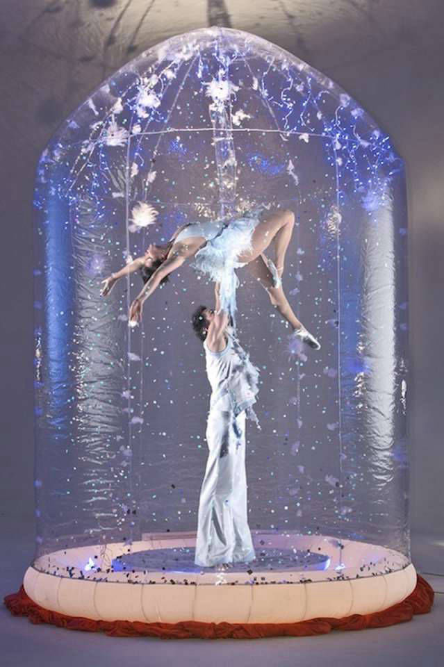 Snowglobe Acrobats