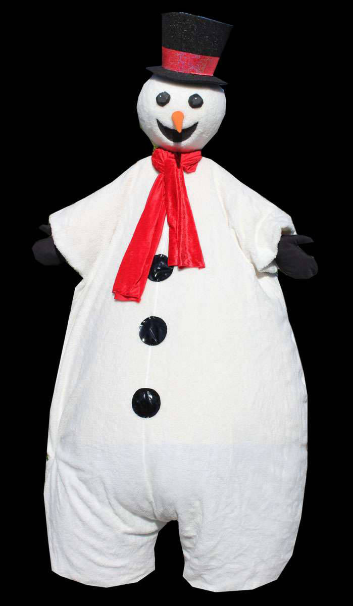 Snowman Stilt Walker