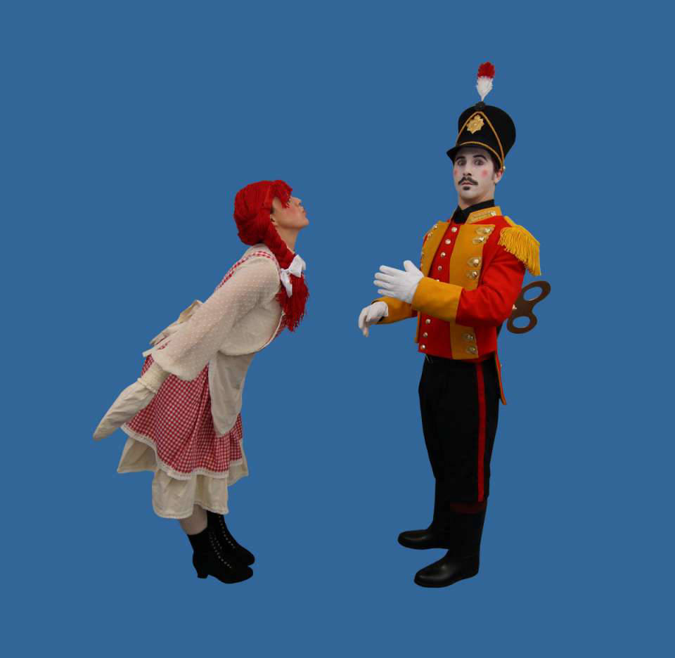 Toy Soldier and Rag Doll Christmas Act